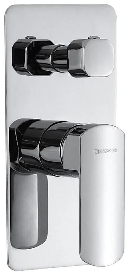 Sapho - Miscelatore doccia da incasso MIXONA, finitura cromo lucido