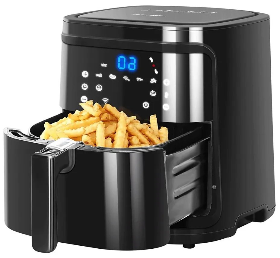 Aigostar - Friggitrice ad aria calda intelligente 7l 1900W/230V/60min Wi-Fi