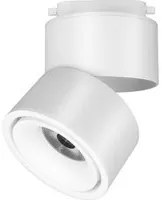 Faretto Per Binario Orientabile Yin In Metallo 15W Bianco 1 Luce Dimmerabile