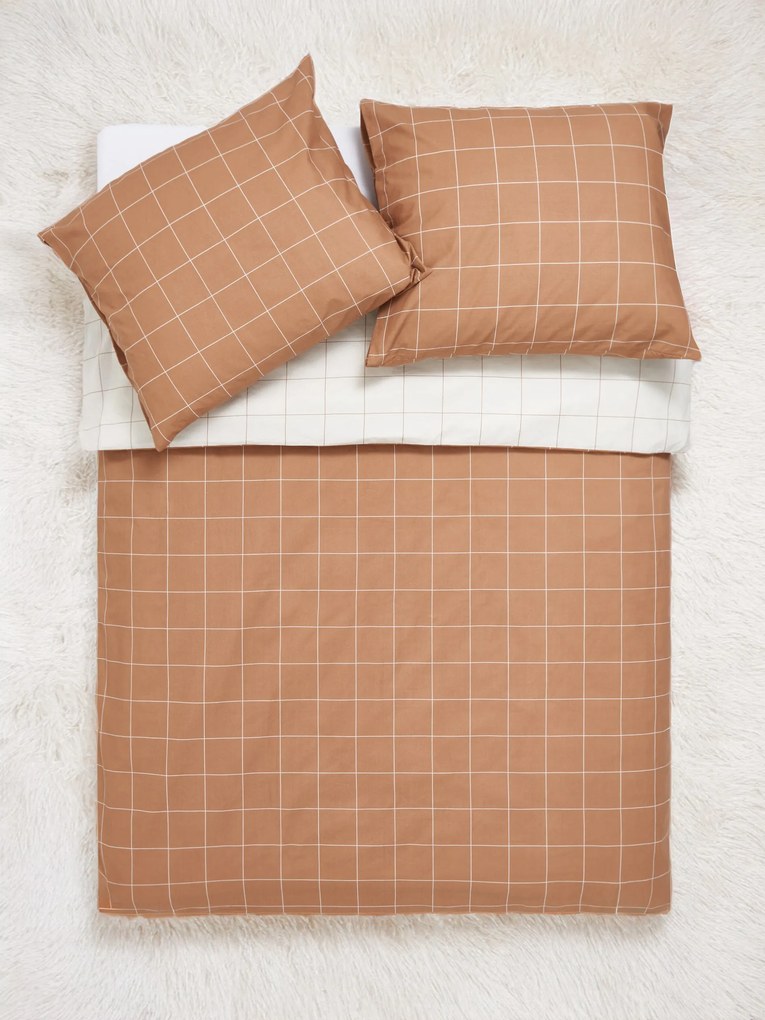 Sinsay - Set biancheria da letto in cotone - beige