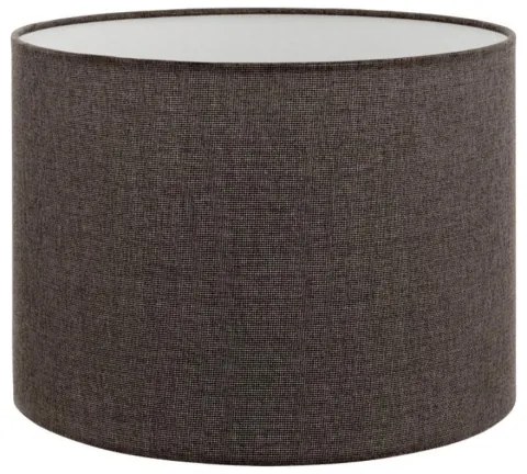 Lampada da terra LED TUNJA 1xE27/20W/230V Ø 30 cm nero/marrone