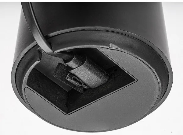 Rabalux 77062 - Lampada da tavolo LED dimmerabile ASSEN LED/5W/5V IP44 nero