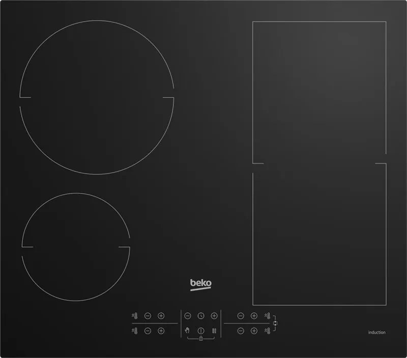 Beko - HII64210FMTR Nero Induzione 60cm 4 Fornelli