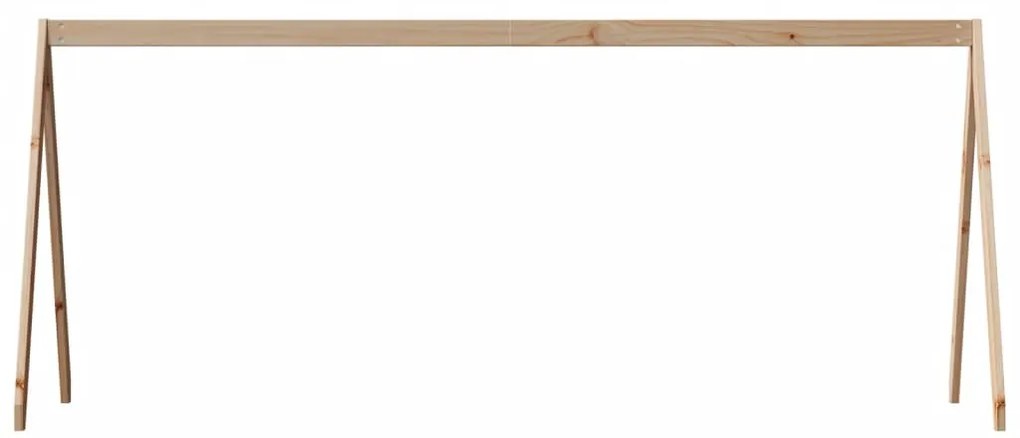 Tetto per letto bambini 199x80,5x88 cm legno massello di pino