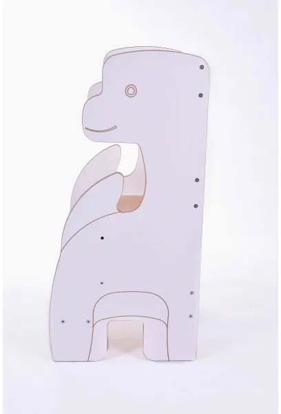 Torre d'apprendimento DINO bianco/acero