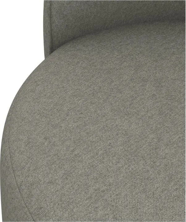 Poltrona grigia Ipo – Makamii