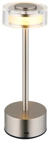 Globo 21026N - Lampada da tavolo LED dimmerabile SHIRA LED/2,5W/3,7V 2700/4000/6500K opaco