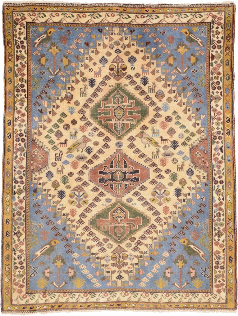 Yalameh Tappeto 160 x 120 (Iran) Annodato A Mano