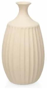 Vaso Beige Ceramica 27 x 48 x 27 cm