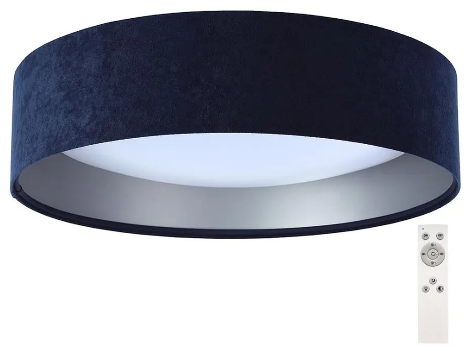 Plafoniera LED dimmerabile SMART GALAXY LED/24W/230V blu/argento + TC