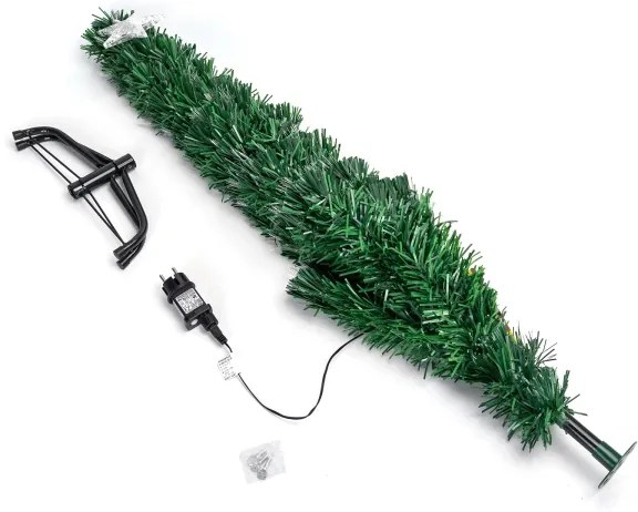 Aigostar - Albero di Natale LED da esterno 205xLED/6W/230V/8 funzioni 180cm IP44 bianco caldo