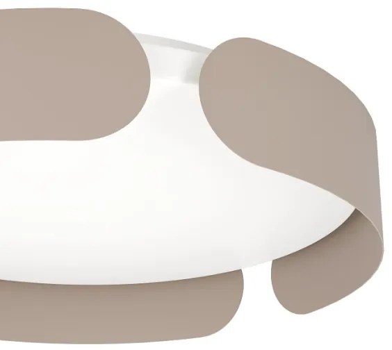 Eglo 99623 - Plafoniera LED VALCASOTTO LED/20W/230V Ø 37 cm marrone