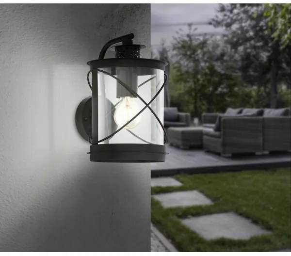 Eglo 94843 - Lampada da esterno HILBURN 1xE27/60W/230V