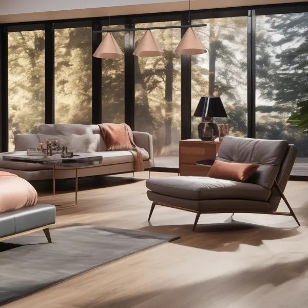 Lampadario a sospensione su cavo CAPITAL 3xGX53/15W/230V oro rosa