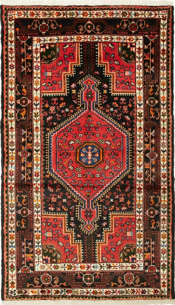 Hamedan Tappeto 180x100 (Iran) Annodato A Mano