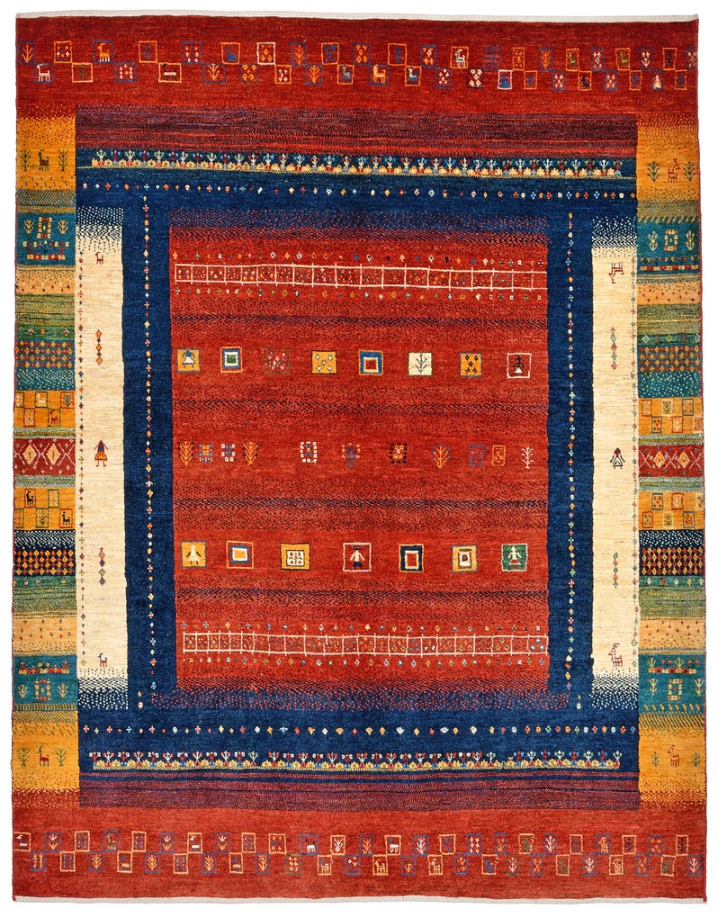 Loribaft Tappeto 150x200 (Iran) Annodato A Mano