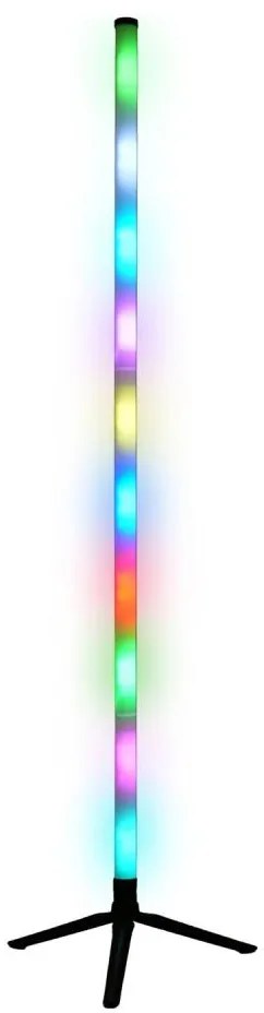 LED RGBW Lampada da terra con dimmer LOLLY LED/5W/230V + telecomando