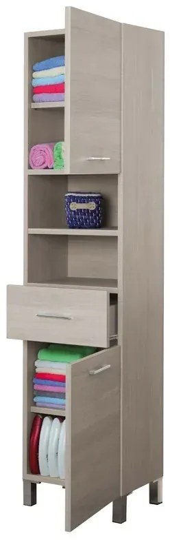 Colonna Bagno Feridras Mondo 45 Rovere Chiaro L.45xP.33xH.180