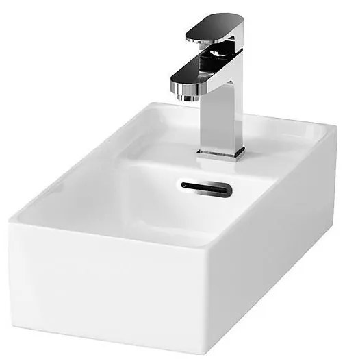 Cersanit K114-004 - Lavandino da appoggio CREA 22x40 cm ceramiche/bianco lucido
