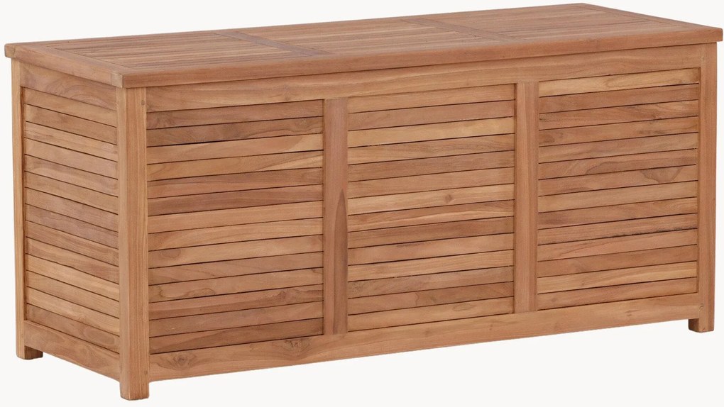 Cassapanca da giardino in legno di teak Trento