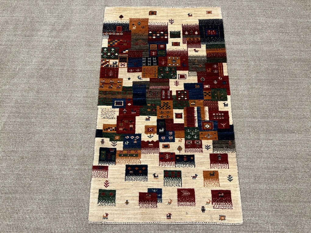 Loribaft Tappeto 80x140 (Iran) Annodato A Mano
