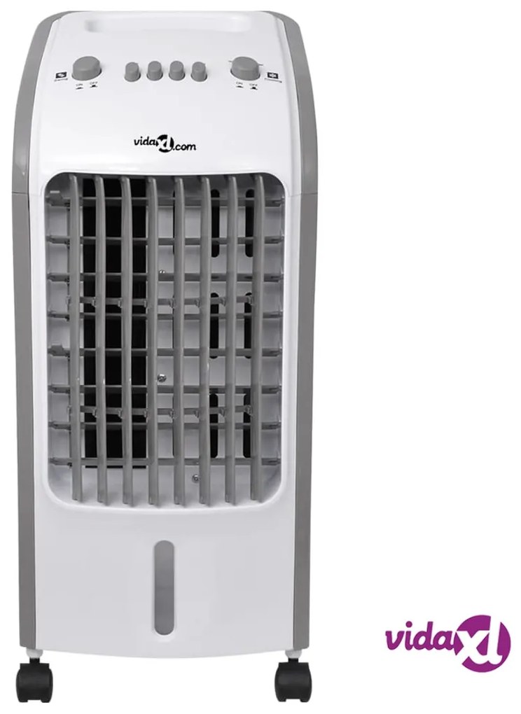 vidaXL Climatizzatore Portatile 80W 4L 270 m³/h 25x26x56 cm