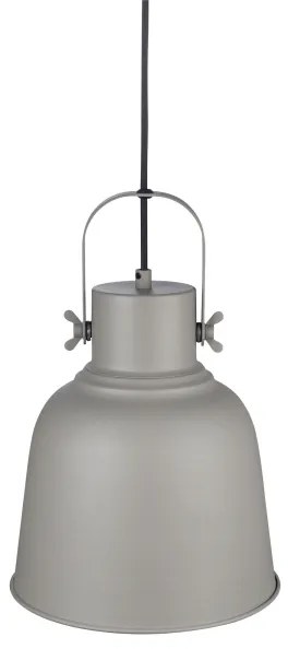 Nordlux - Lampadario a sospensione con filo ADRIAN 1xE27/25W/230V diametro 25 cm grigio