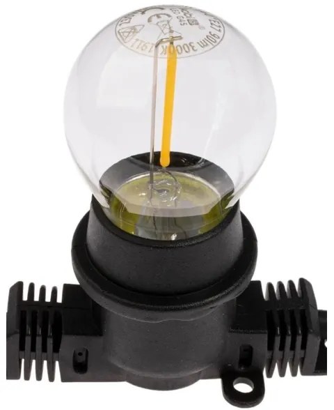 Catena decorativa da esterno MIMOSA 20xE27/1,3W/230V IP44 20m