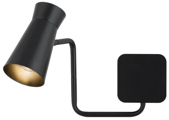 Argon 8880 - Lampada da parete LORD 1xE14/7W/230V nera