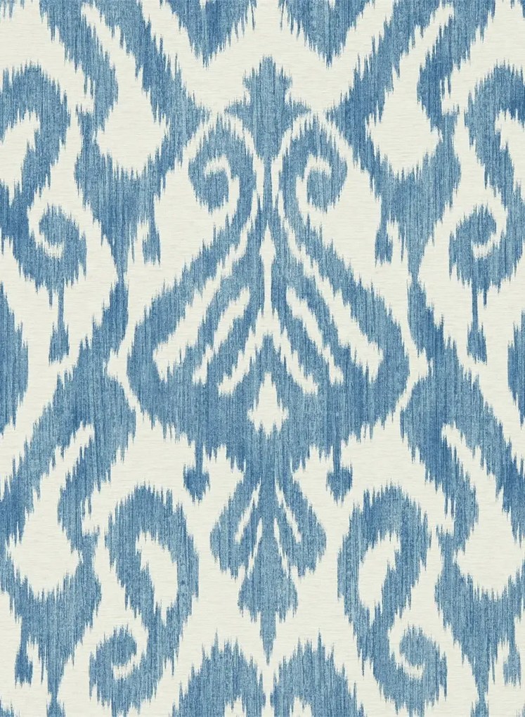 Sanderson Carta da parati Kasuri - Indigo