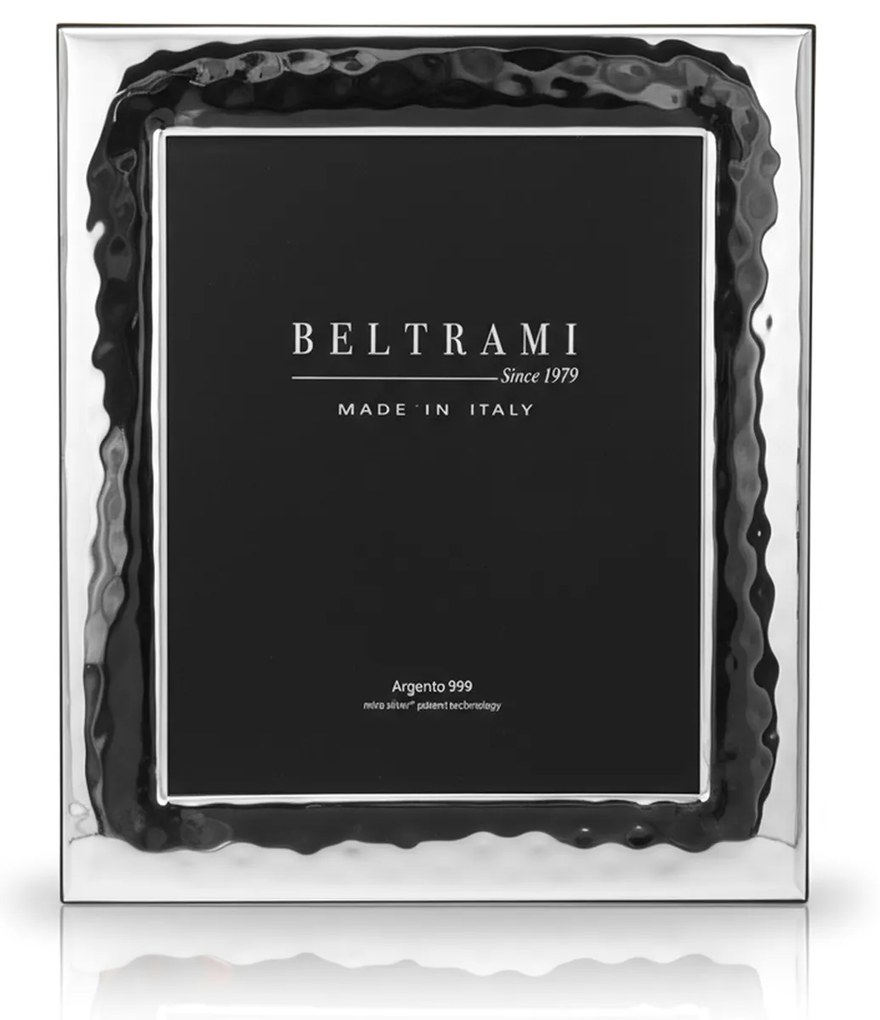 Portafoto Hammered foto 20x25 cm Beltrami con argento Miro Silver