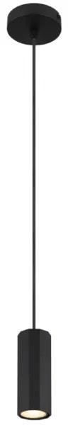 Globo 57918HB - Lampadario a sospensione con filo JAMES 1xGU10/25W/230V nero