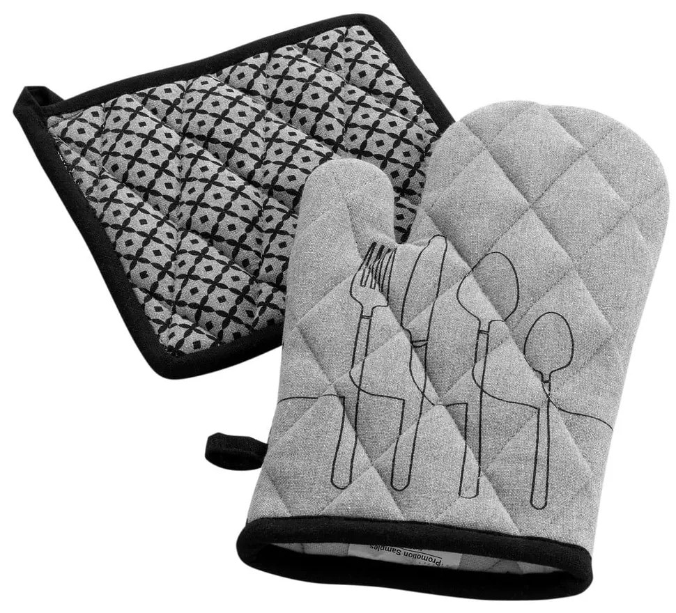 Presine in cotone riciclato in set da 2 Cuisiline - douceur d'intérieur