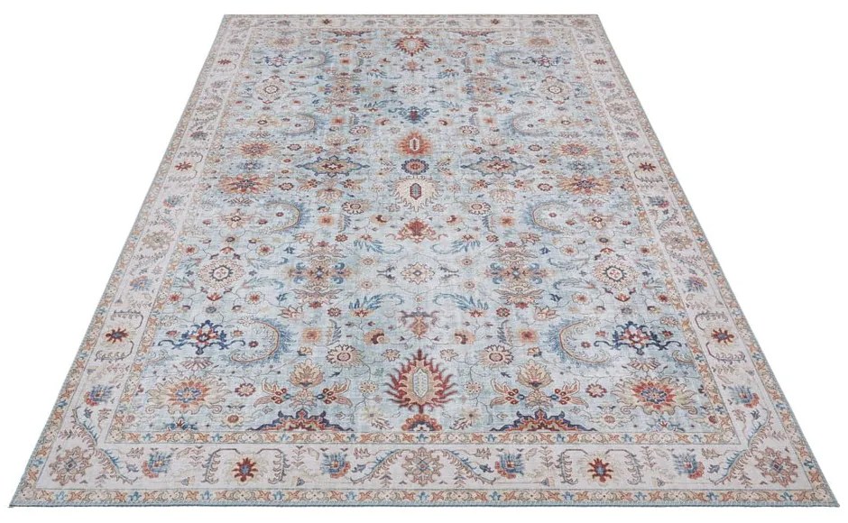 Tappeto blu e beige , 160 x 230 cm Vivana - Nouristan