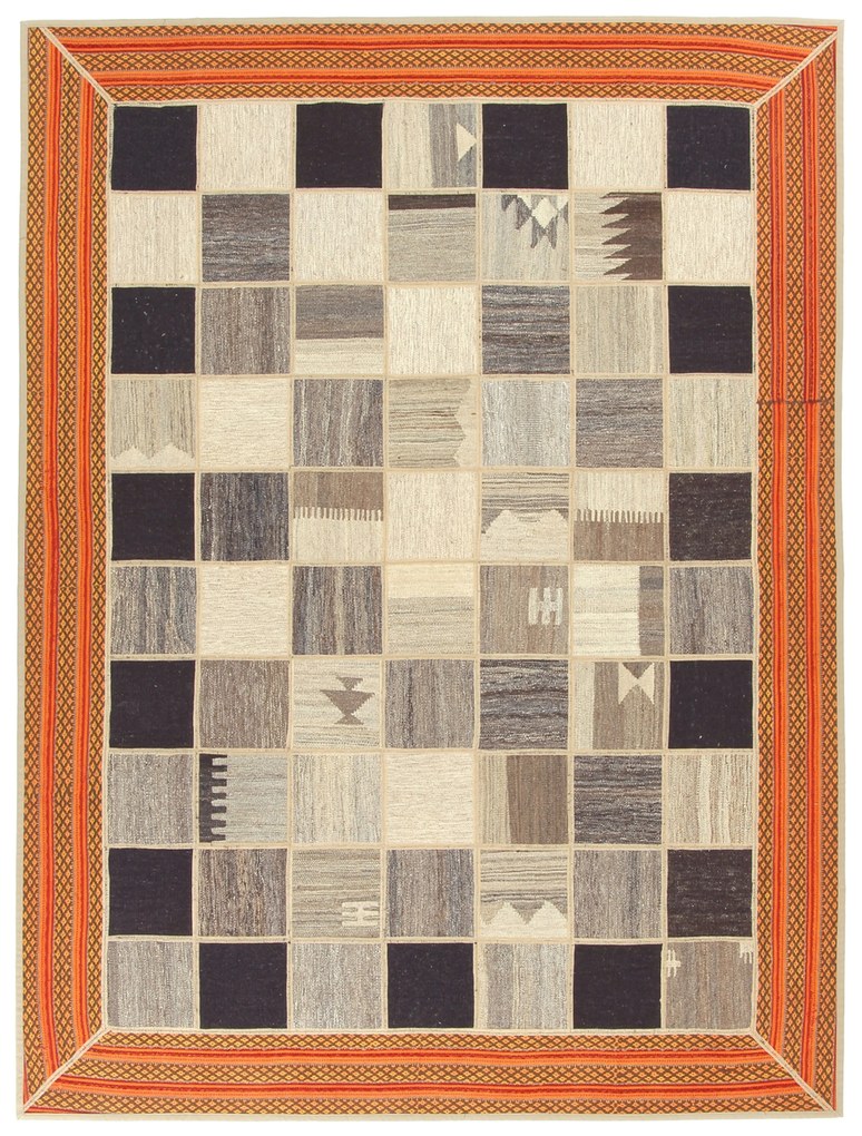 Kilim Tappeto 180x230 (Iran) Tessuto A Mano