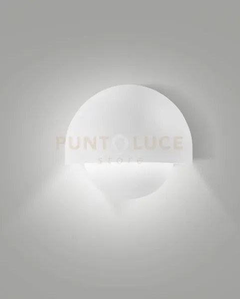 Ector applique da esterno a led 10w 3000k 990lm bianca ip65