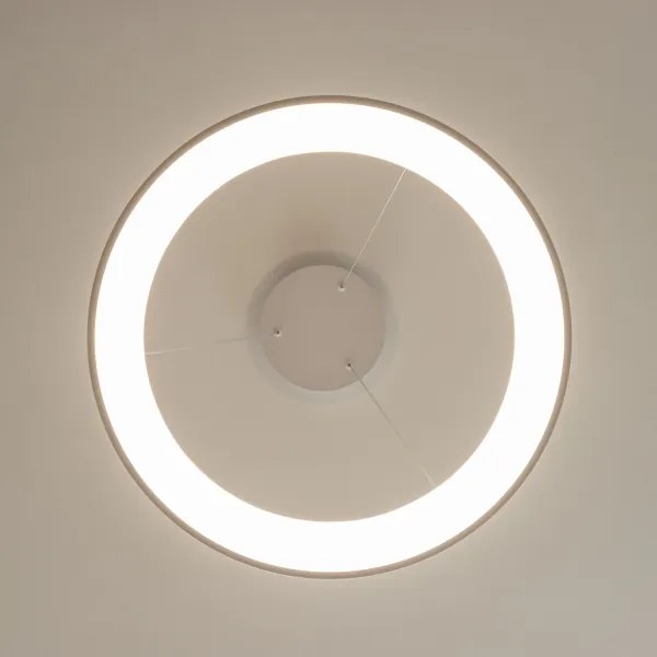 Brilagi - Lampada a sospensione dimmerabile su cavo FALCON II LED/99W/230V Ø 60 cm bianco + telecomando