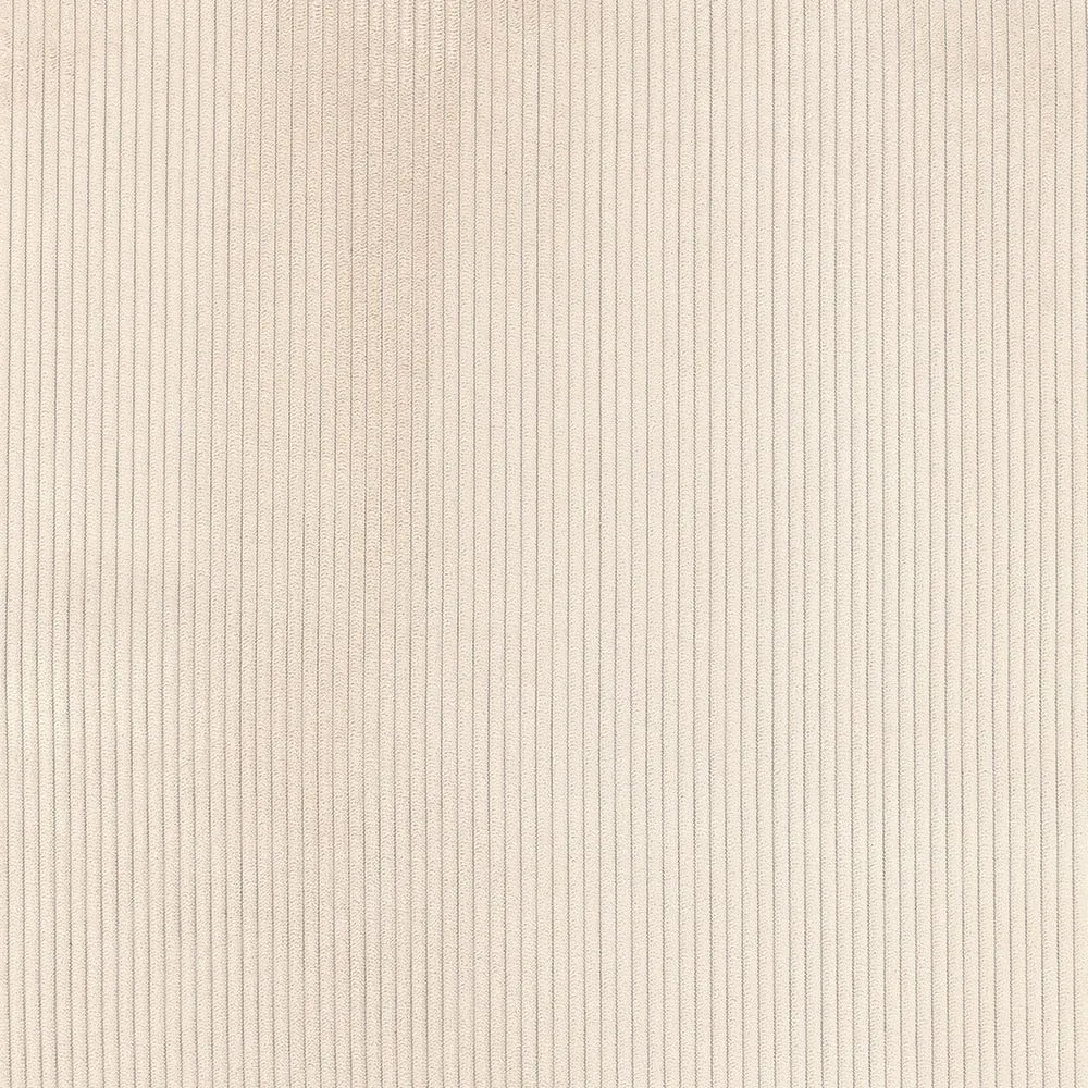 Divano beige in velluto a coste 220 cm Beata - Ropez