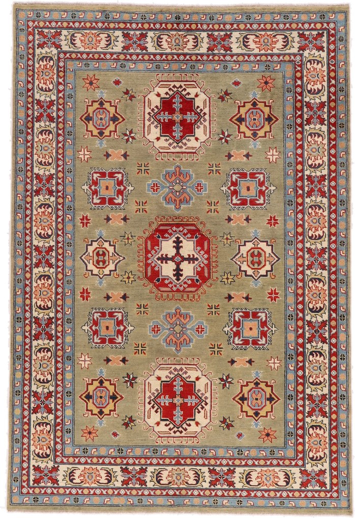 Kazak Tappeto 300x200 (Pakistan) Annodato A Mano