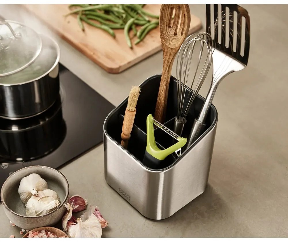 Portautensili da cucina in metallo Surface – Joseph Joseph
