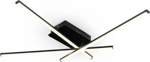 Brilagi - Plafoniera LED STRIPES LED/30W/230V nera