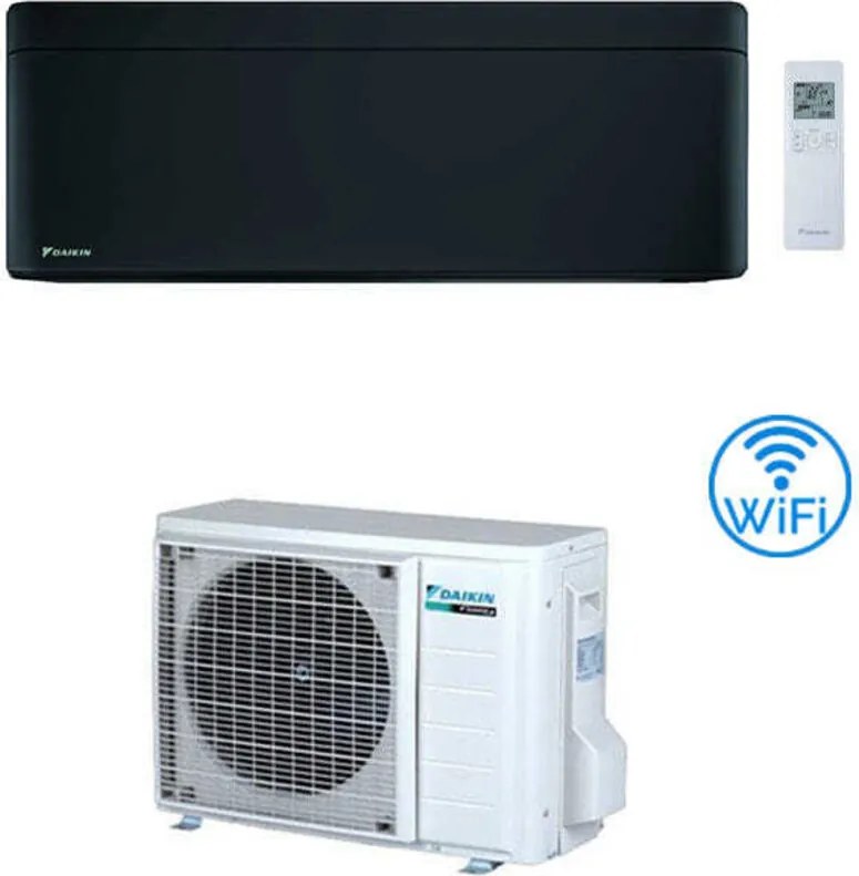 Daikin - Climatizzatore garanzia italia Stylish Total Black Wifi 9000 btu FTXA25CB (FTXA25BB) inverter classe a+++/a+++ novita' 2024