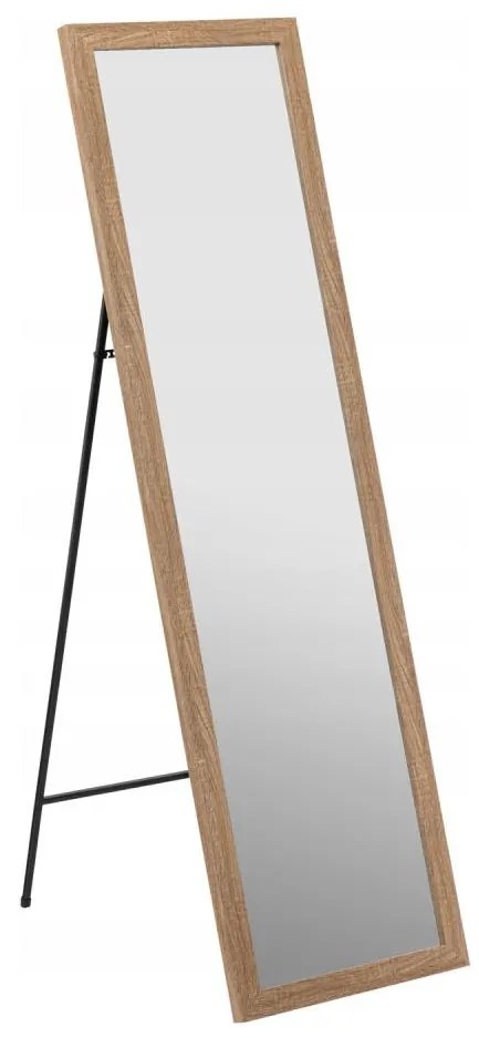 5five - Specchio a figura intera MATCHING 125,6x35,6 cm marrone