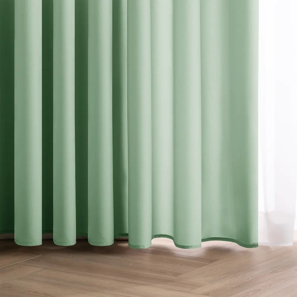 Tenda parzialmente oscurante color menta 140x270 cm Carli – Restilo