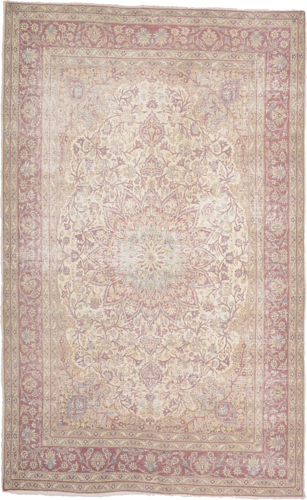 Vintage Tappeto 220x140 (Pakistan) Annodato A Mano