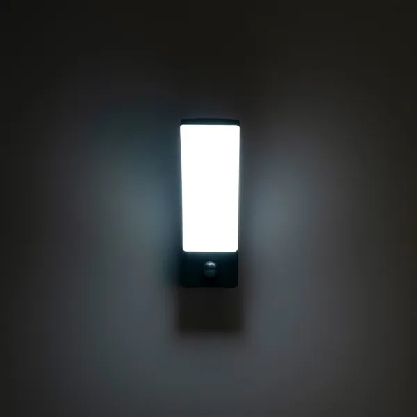 Brilagi - Lampada da parete LED esterna con sensore ARCELO LED/9W/230V IP44