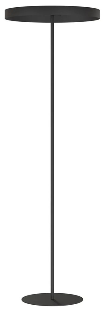 Piantana Minimal Poseidone Acciaio Nero 3 Luci G9 Ip20