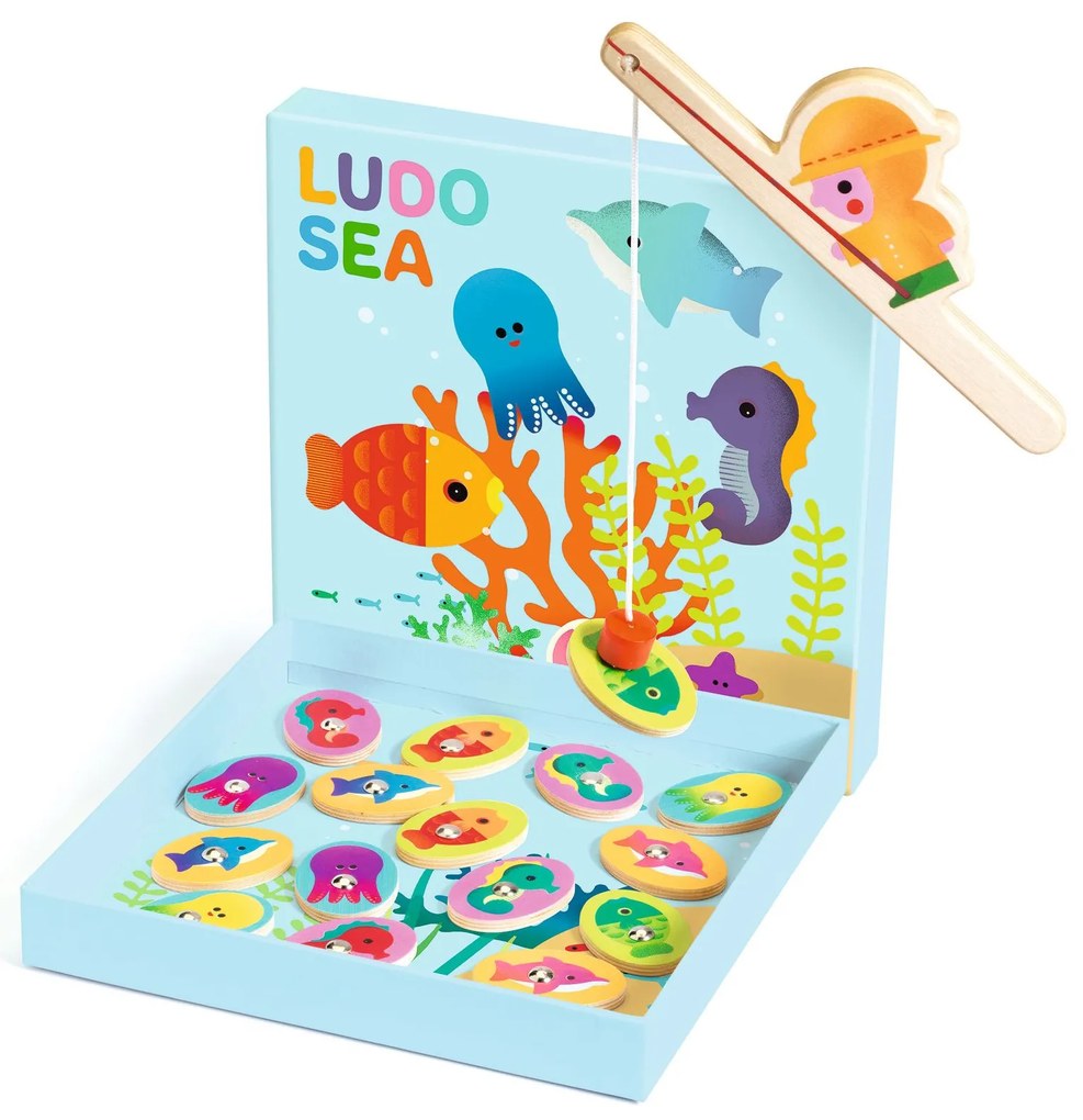 Ludo Sea - set di 4 giochi (in mare)