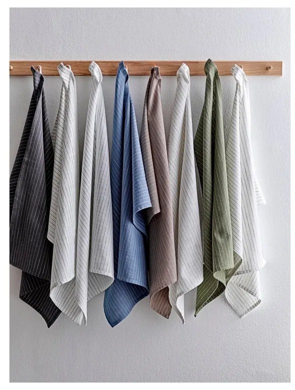 Set di strofinacci in cotone 2 pz 50x70 cm Line – Södahl