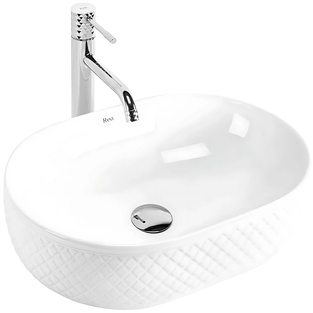 Lavabo da appoggio Rea Oktawia